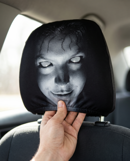 Seatmare Funda de Reposacabezas de Terror